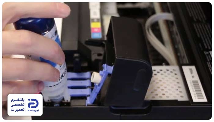 تعویض جوهر پرینتر اپسون