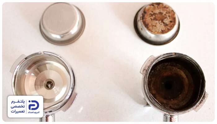 گرفتگی یا کثیف بودن بسکت