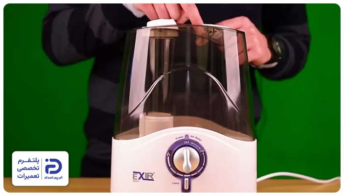 خالی بودن مخزن آب و وجود مشکل در سنسور سطح آب