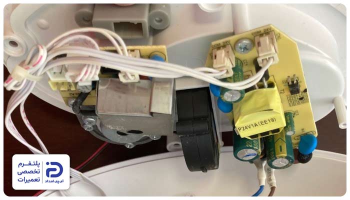 وجود مشکل در مدارهای برقی و الکترونیکی دستگاه بخور