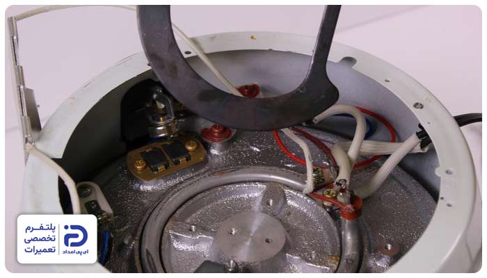 نفوذ مایعات علت سوختن المنت پلوپز