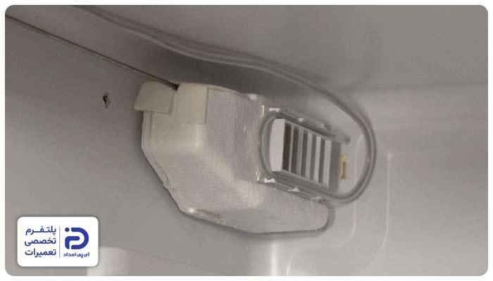 خرابی یا گیرکردن دمپر هوای یخچال یکی از علت‌های ارور e6 یخچال الکترواستیل