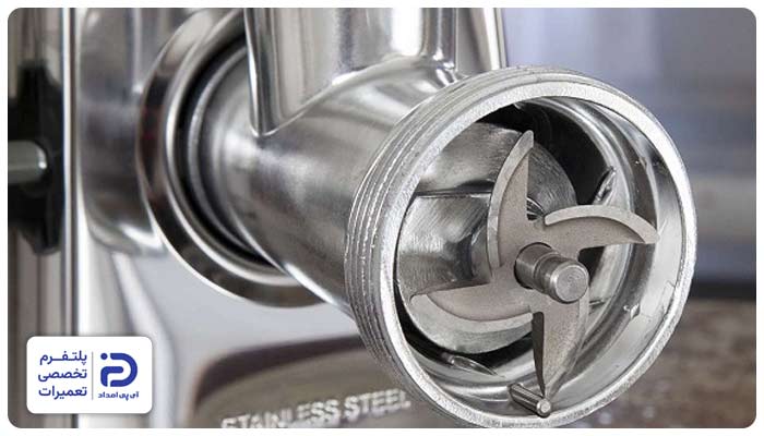 کند شدن تیغه از علل داغ شدن چرخ گوشت