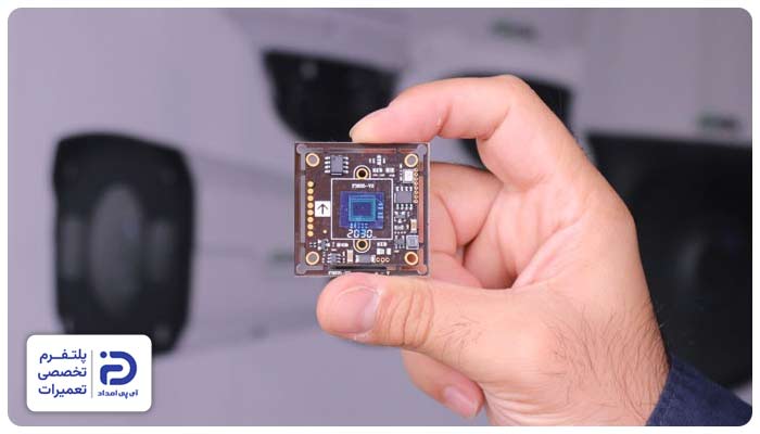 سنسور تصویر معیوب علت کار نکردن دید در شب دوربین مداربسته