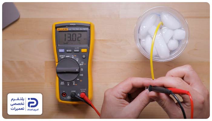 خرابی یا مشکل در سنسور دمای یخچال یکی از علت‌های ارور e6 یخچال الکترواستیل