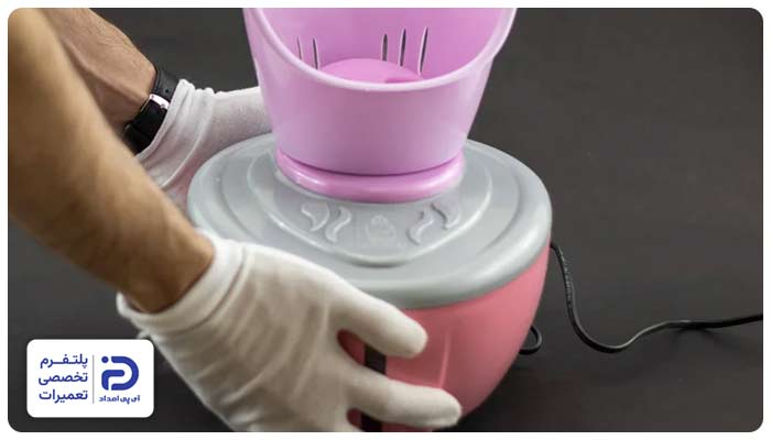 مشکل در مدار الکتریکی یا برد کنترل یکی از علتهای قرمز شدن چراغ دستگاه بخور