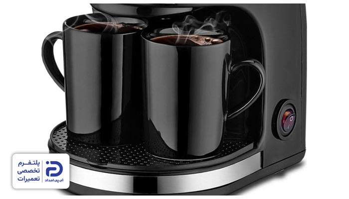 مشکل در کلید روشن/ خاموش یا سوئیچ دستگاه یکی از دلایل سبز نشدن چراغ قهوه‌ساز 