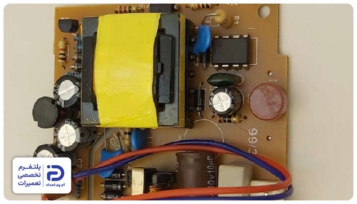 مشکل در برد تغذیه از علل چشمک زدن چراغ آیفون تصویری