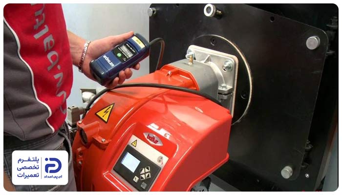 عیبیابی دقیق و مهندسی مشعل گازی