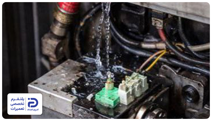 نفوذ هوا یا آب به مدار اشتعال مشعل از علل خاموش شدن آن