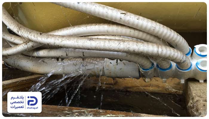 تعمیر نشتی آب وان و جکوزی