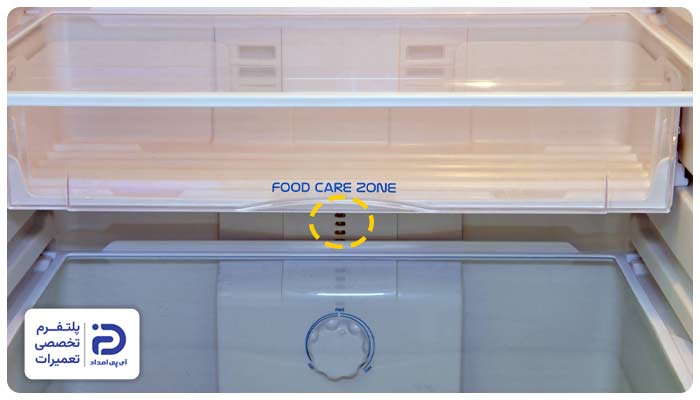 بسته بودن مسیر گردش هوا در داخل یخچال یکی از علت‌های ارور e6 یخچال الکترواستیل