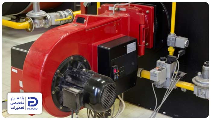 نصب و راه‌اندازی مشعل موتورخانه