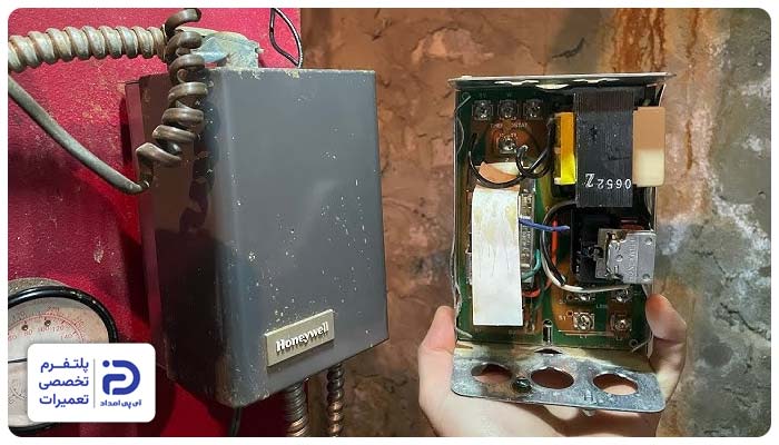 تعمیر رله مشعل موتورخانه