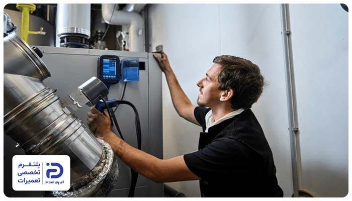 تعمیر دودکش موتورخانه