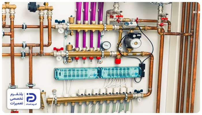 نصب کلکتور موتورخانه