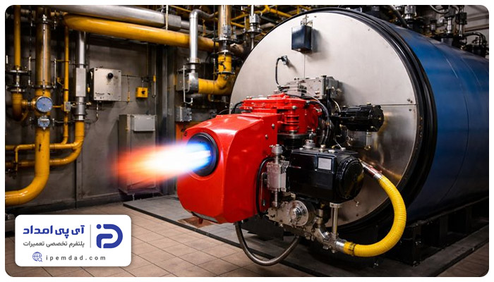 علت خاموش شدن مشعل موتورخانه