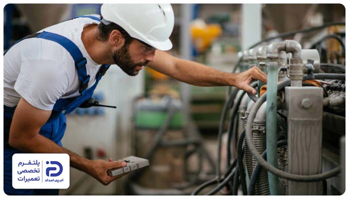 بررسی عملکرد قطعات موتورخانه