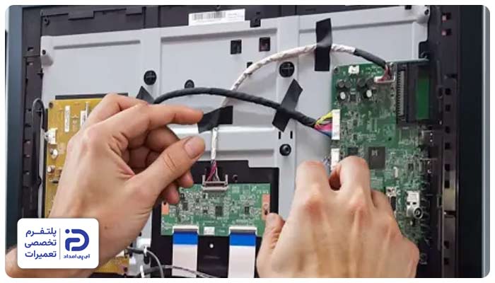 خرابی یا فرسودگی قطعات داخلی یکی از علت‌های داغ شدن مانیتور