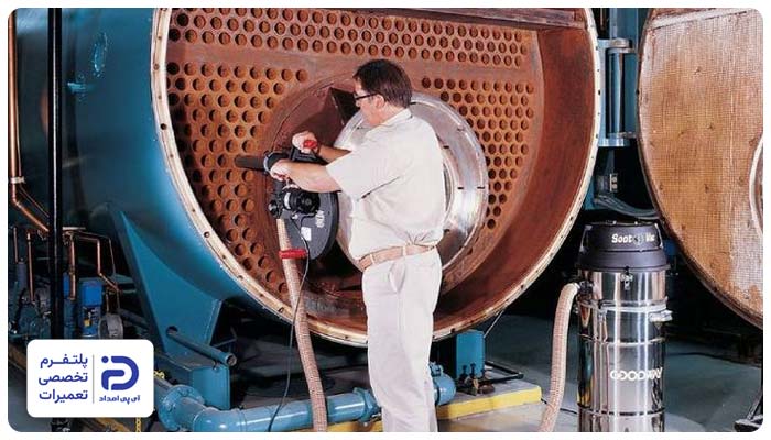 رسوب زدایی دیگ بخار