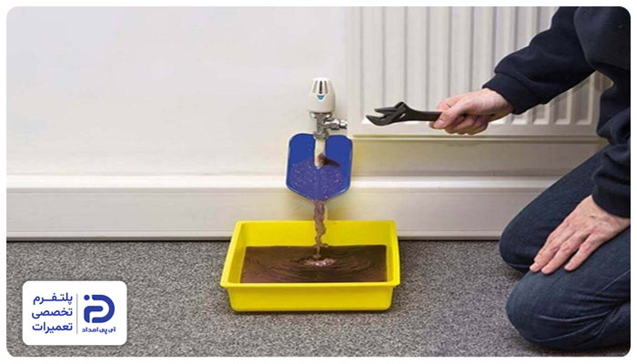 رسوب زدایی رادیاتور شوفاژ