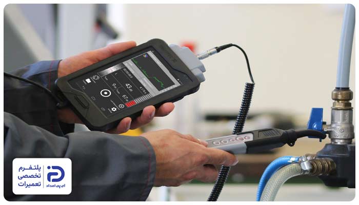 دستگاه فشارسنج دیجیتال و تست هیدرولیک تشخیص ترکیدگی لوله