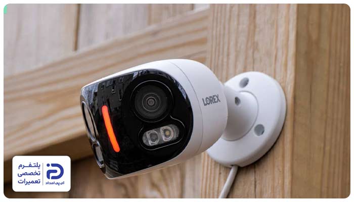 نورهای مزاحم محیطی علت کار نکردن دید در شب دوربین مداربسته