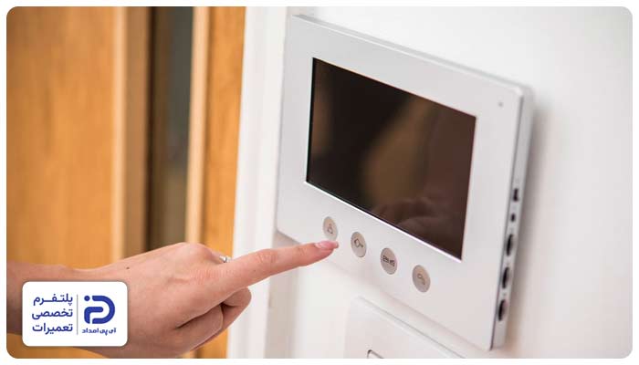 خرابی رله درب بازکن از علل چشمک زدن چراغ آیفون تصویری