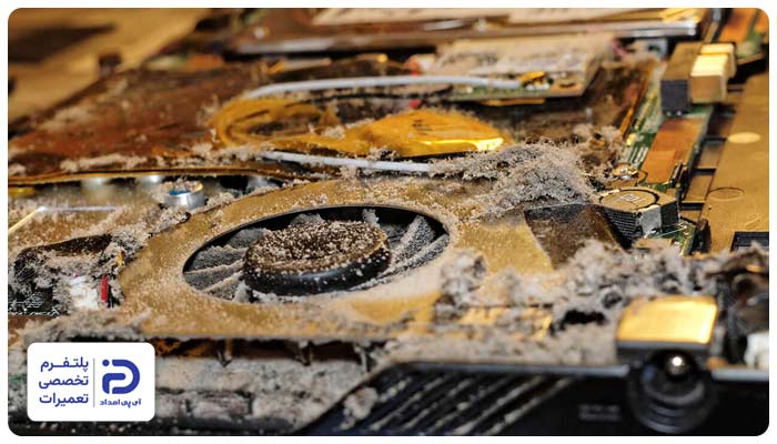 تجمع گرد و غبار یکی از علت‌های داغ شدن مانیتور