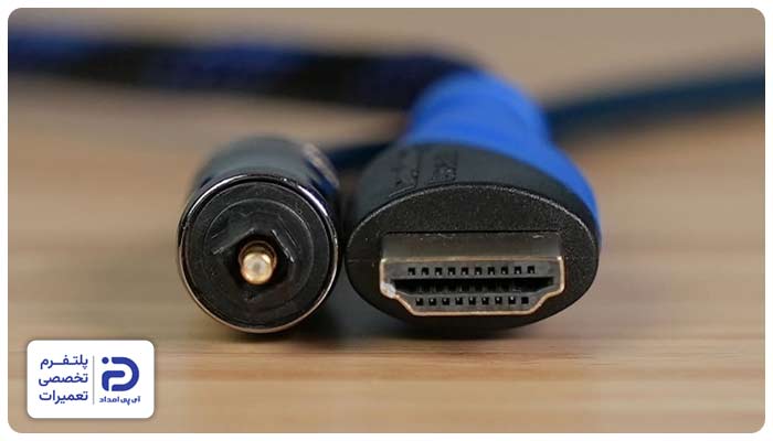 گرد و غبار، آلودگی یا آسیب فیزیکی به پورتها کانکتورها و بلندگوها علت صدای خش خش یا نویز در ساندبار