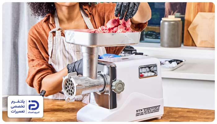 وارد کردن بار بیش از حد یکی از علتهای داغ شدن چرخ گوشت