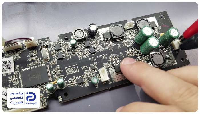 خرابی یا نقص در آمپلیفایر (مدار داخلی ساندبار) علت صدای خش خش یا نویز در ساندبار