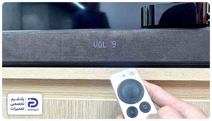 خرابی یا قطع شدن گیرنده‌ ساندبار از علل کار نکردن ریموت کنترل ساندبار