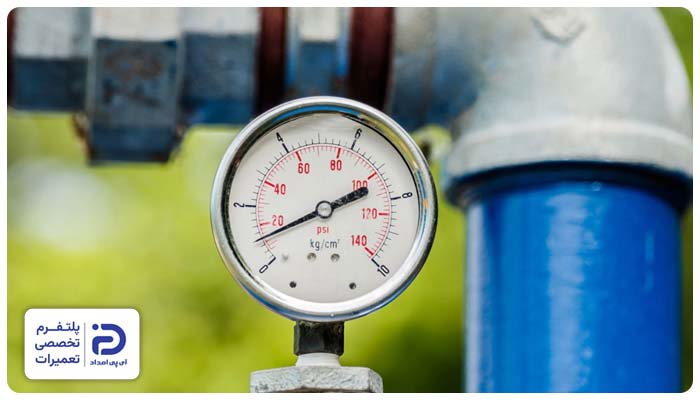 نوسان فشار پمپ آب