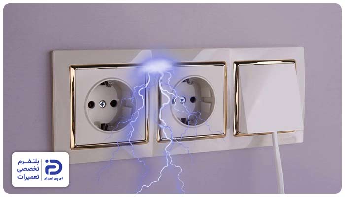 نوسانات برق شهری یکی از علت های داغ شدن ترانس آیفون تصویری Video Door Phone 