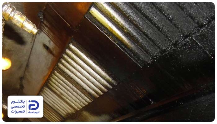 نشتی روغن یا چربی از داخل هود یا کانال‌ها