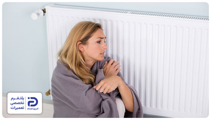 گرم نشدن رادیاتور شوفاژ