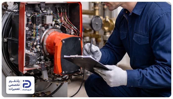 نحوه سرویس و نگهداری مشعل موتورخانه