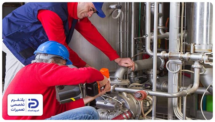 نکات ایمنی مهم هنگام تعمیر مشعل گازی موتورخانه