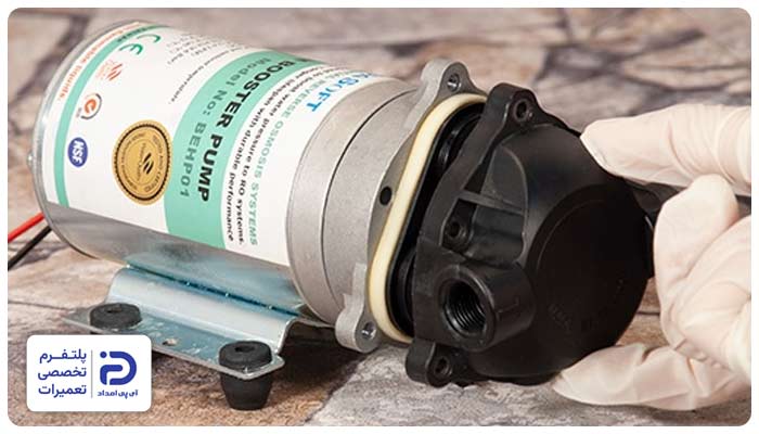 قطعات مکانیکی نامناسب از علل سوت کشیدن تصفیه آب خانگی