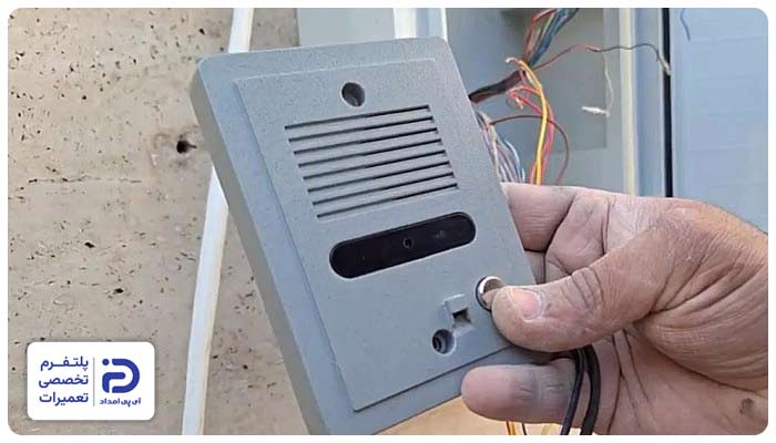 نصب اشتباه علت چشمک زدن چراغ آیفون تصویری