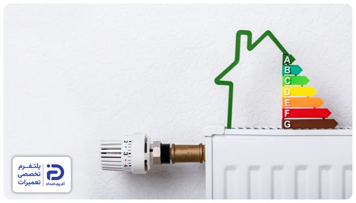 افزایش مصرف گاز یا انرژی رادیاتور شوفاژ