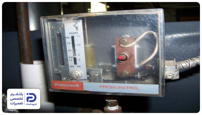 تعویض پرشر هوا دیگ بخار