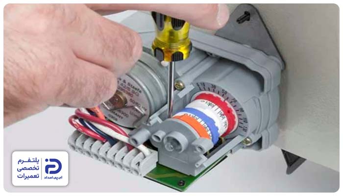 تنظیم دمپر دیگ بخار