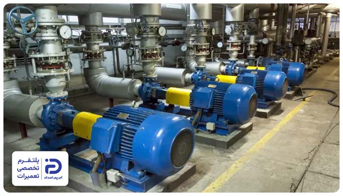 تعمیر پمپ تغذیه دیگ بخار