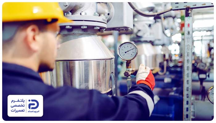 تست هیدرواستاتیک دیگ بخار