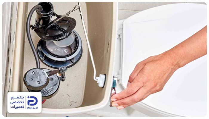 تست اولیه فلاش تانک و تنظیم فشار آب