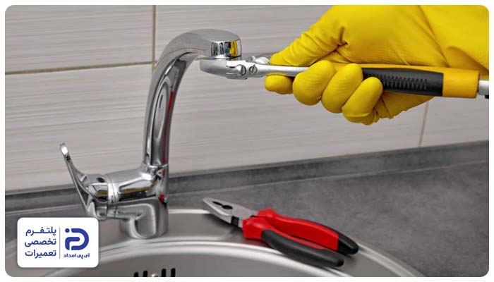 نصب شیرآلات اهرمی توکار و روکار