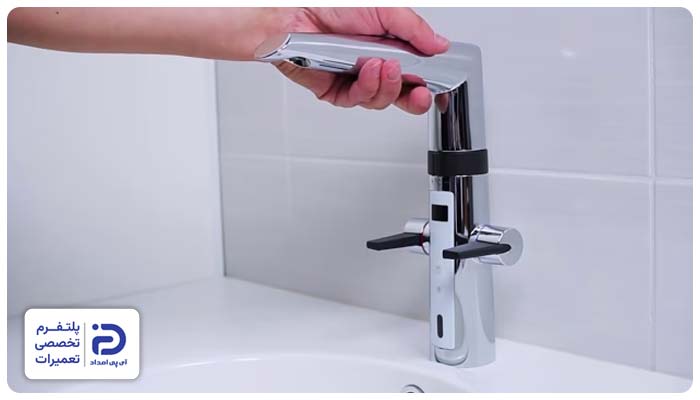 نصب شیرآلات مدرن و هوشمند