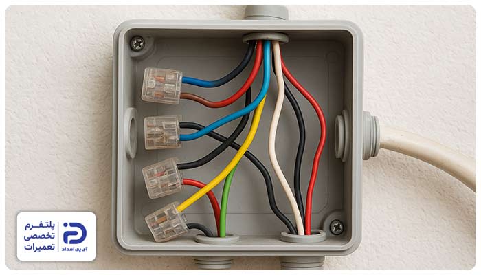 تداخل بین واحدها در ساختمان (به خصوص در سیستم‌های ۴ سیمه) آیفون تصویری